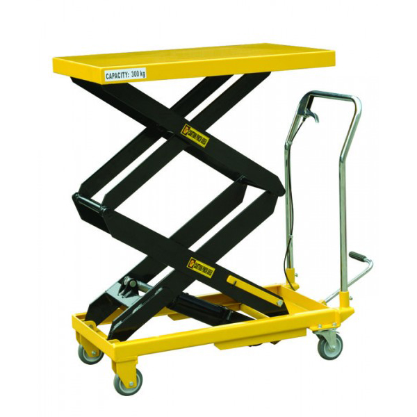 300kg double shear hydraulic platform truck
