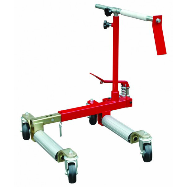 Mobile jack (capable of hanging tires)